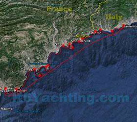 14 Days From Saint-Raphael to San Remo