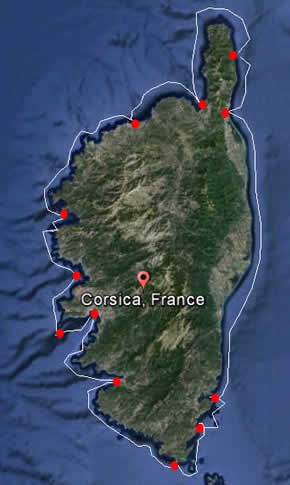14 Day Itinerary - Around Corsica from Macinaggio
