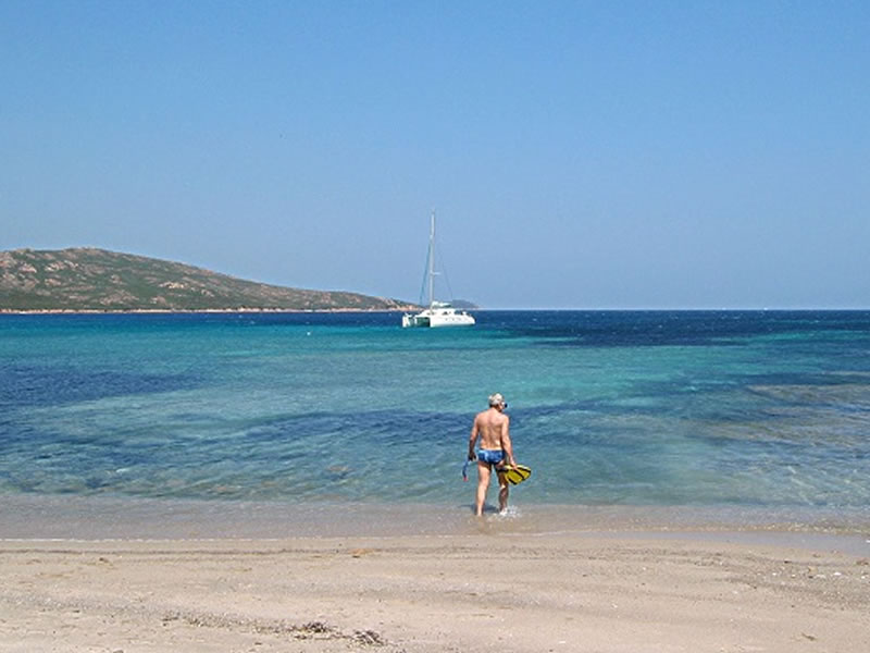 Sant'Amanza bay Corsica