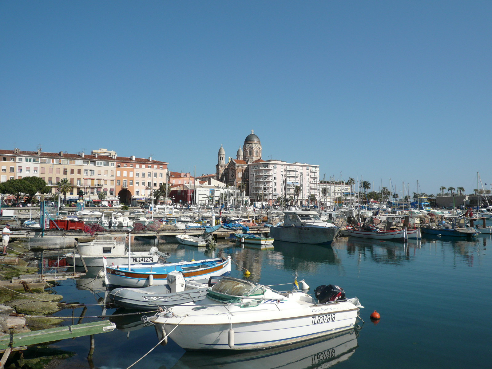 Saint-Raphael harbor